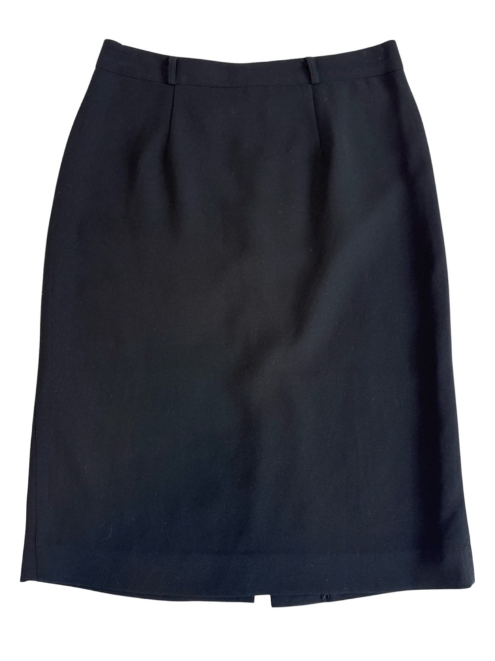Eung Italy Womens Straight Cut Skirt Black Size M Career Corporate Office‎